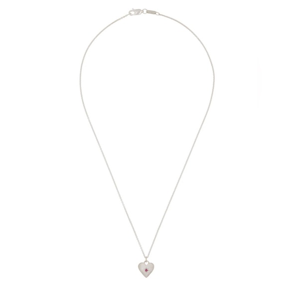 SOLD Mondo Mondo Sweetheart Necklace in Sterling Silver - Picture 3 of 7